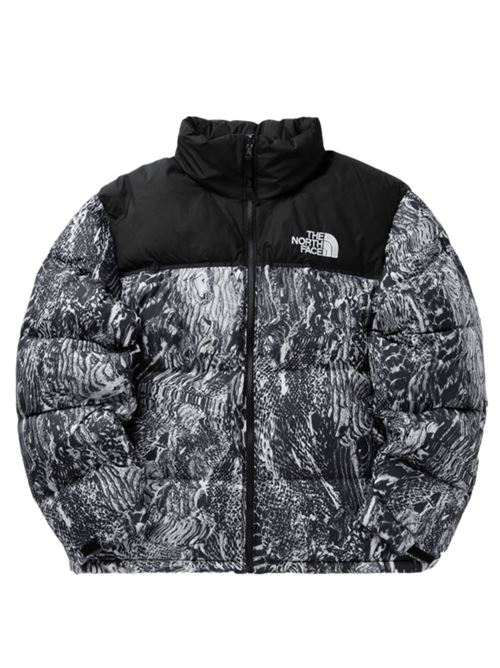 giacca uomo piuma d'oca nera fantasia THE NORTH FACE | NF0A3C8D8R51